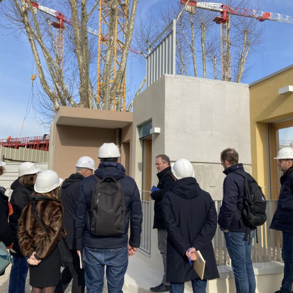 Visite du Macro-lot B "Vues-Ciel" de Quartus
